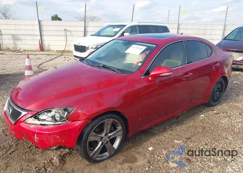 2011 Lexus Is 250 from USA, damaged, VIN JTHBF5C25B5140969